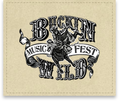 Buckin Wild Music Fest Logo